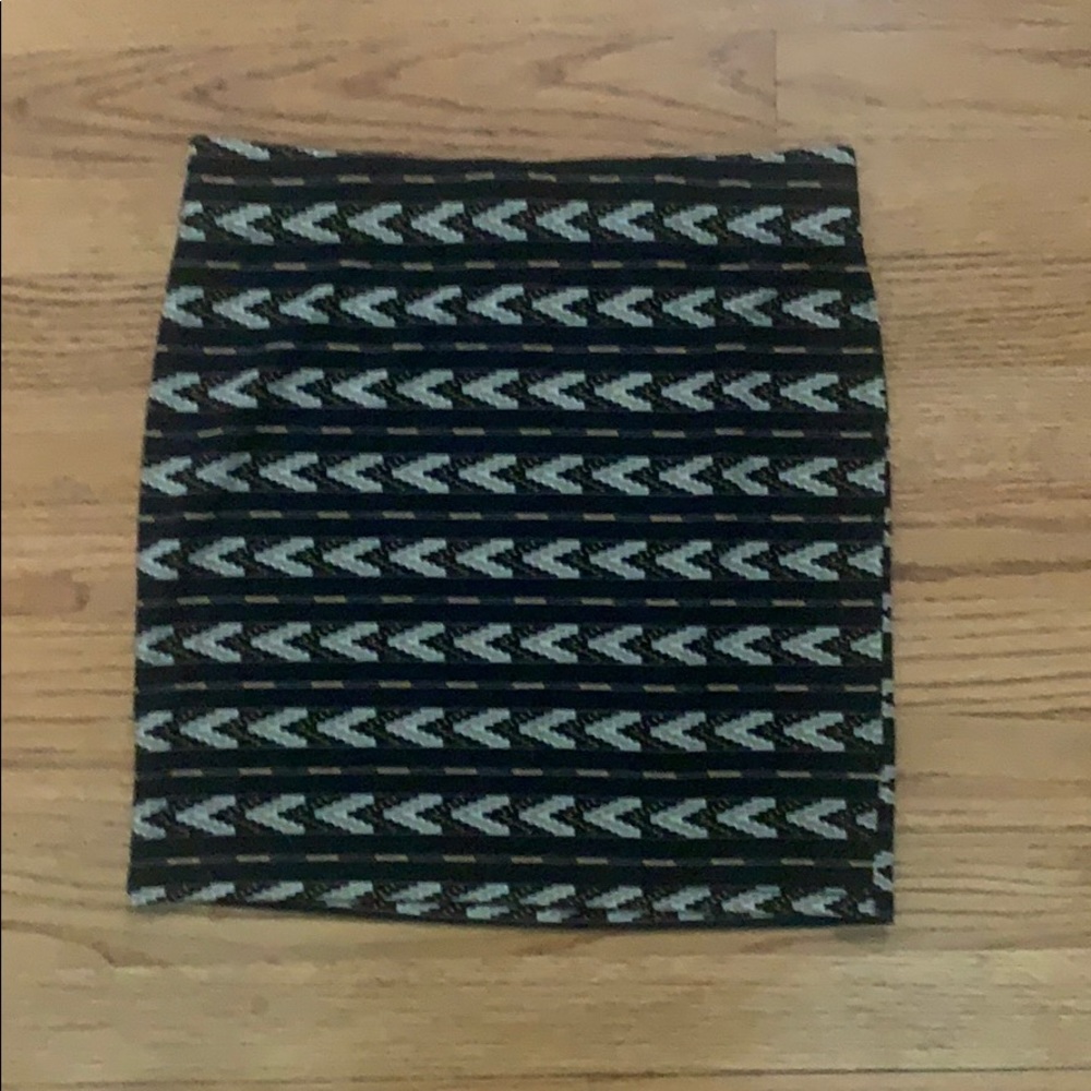 Tribal print skirt